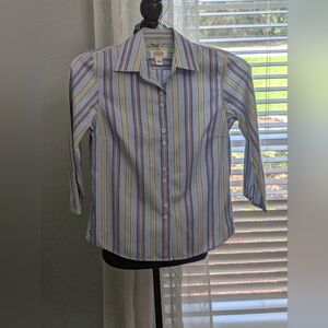 Talbot's Petites Button Down Shirt Size 6P